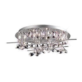 Aviance Crystal Ceiling Lights Diyas Flush Crystal Fittings Aviance Crystal Ceiling Lights Diyas Flush Crystal Fittings